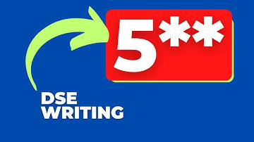How to write a Report in DSE Writing Exam and score Level 5