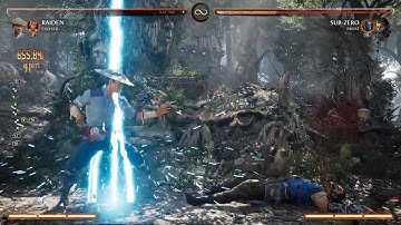 Mortal Kombat 1 - Highest Damage Combo Possible With Raiden (65%)
