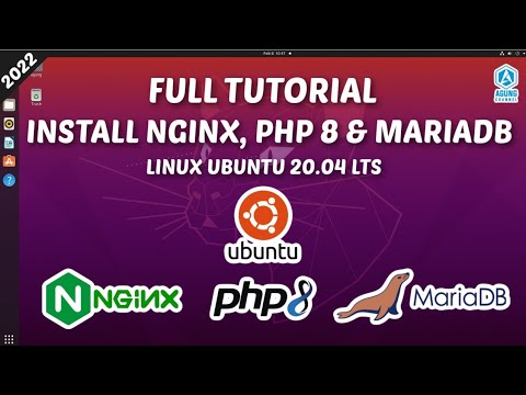 CARA INSTALL NGINX UBUNTU BESERTA PHP 8.0 & MARIADB TERBARU 2022 | NGINX TUTORIAL INDONESIA