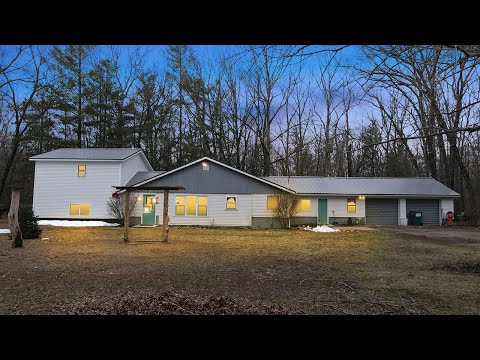 6773 N Bass Lake RD, Irons, MI home video tour