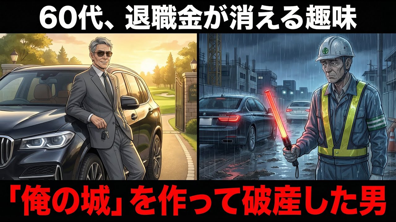 60歳から貧乏転落する「金食い虫の趣味」5選。退職金で高級車を買った男の哀れな末路【シニア朗読雑学】