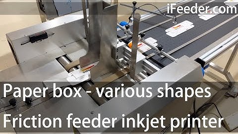 #paper #box #feeder #conveyor #friction feeder #paging #machine #ifeeder #baiyi #by #automatic