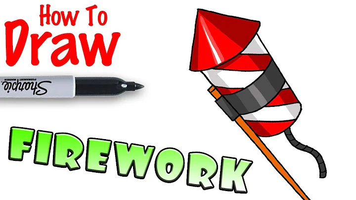 How to Draw Fireworks | Fortnite