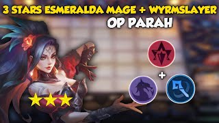 3 STARS ESMERALDA WYRMSLAYER WARRIOR NEW META MAGIC CHESS MOBILE LEGENDS