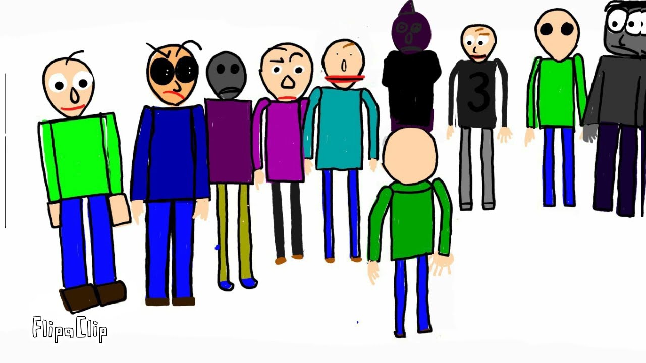 Baldi Roast Everyone again! | Flipaclip | Animation