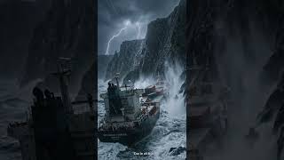 Engine Failure Leaves Cargo Ship Drifting Toward Cliffs 😱 #cargoship #oceangiants #shortsfeed