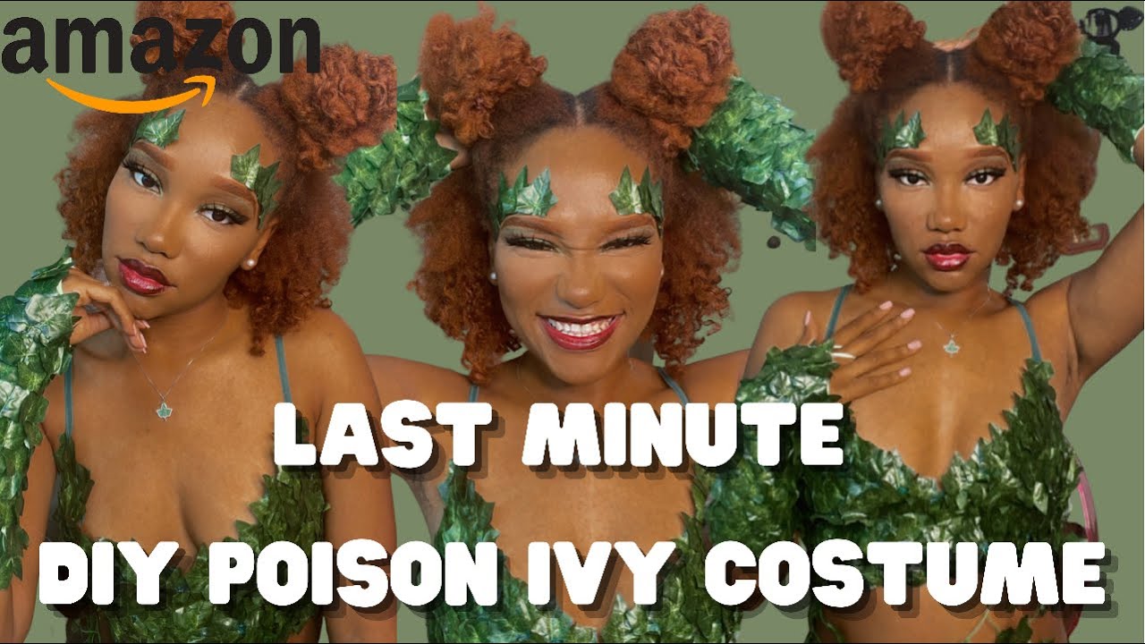 My DIY POISON IVY COSTUME | Ft. Amazon | VLOG