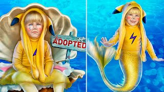 Pokémon Adopted Mermaid! Mу Pokémon is missing! Pokémon in Real Life!