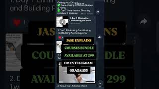 Jase Explains All courses bundle Available #dating #fearofintimacy #bitcoin #relationship #flirting