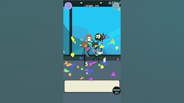 Skip Wife level 22 🎮🎮 funny stickman brain puzzle game | Walkthrough solution | Mahfuz FIFA