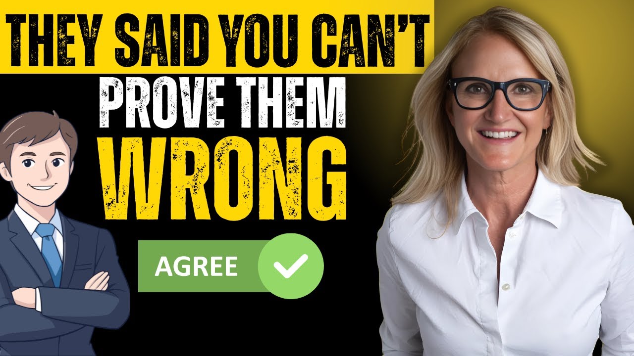 They Said You Can’t? WATCH How You Prove Them Wrong Your Success Is