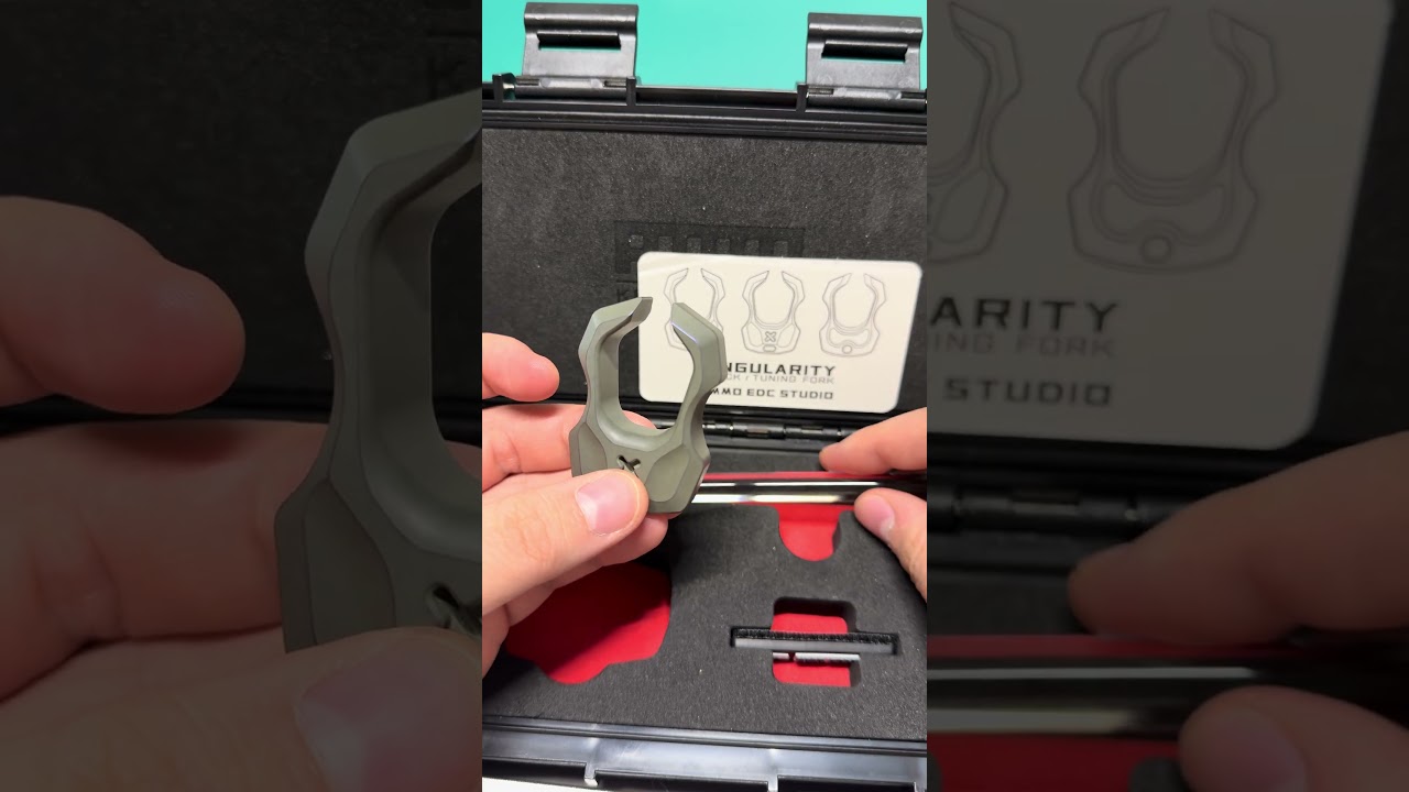「正規品」AMMO SINGULARITY フィジェットトイ　音叉　EDC AMMO SINGULARITY！最強音叉だ！新世界へ、ようこそ。#edc #ストレス