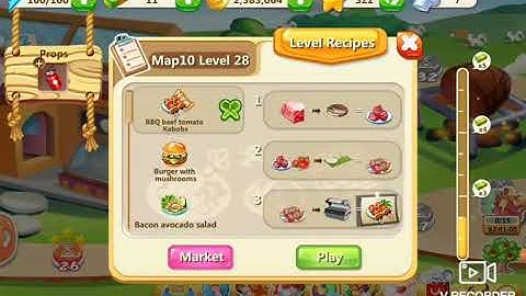 Rising Super Chef 2 - (Map 10 Level 28) 🌟🌟🌟