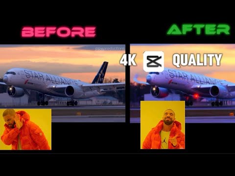 Rewind aviation 4k CapCut quality tutorial 🔥🤩