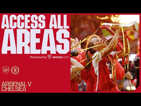 ACCESS ALL AREAS | Conti Cup Winners again! | Arsenal vs Chelsea (1-0) | The goal &amp; all the celebs!