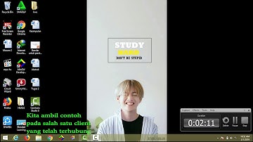 Cara membuat jaringan adhoc + sharing file