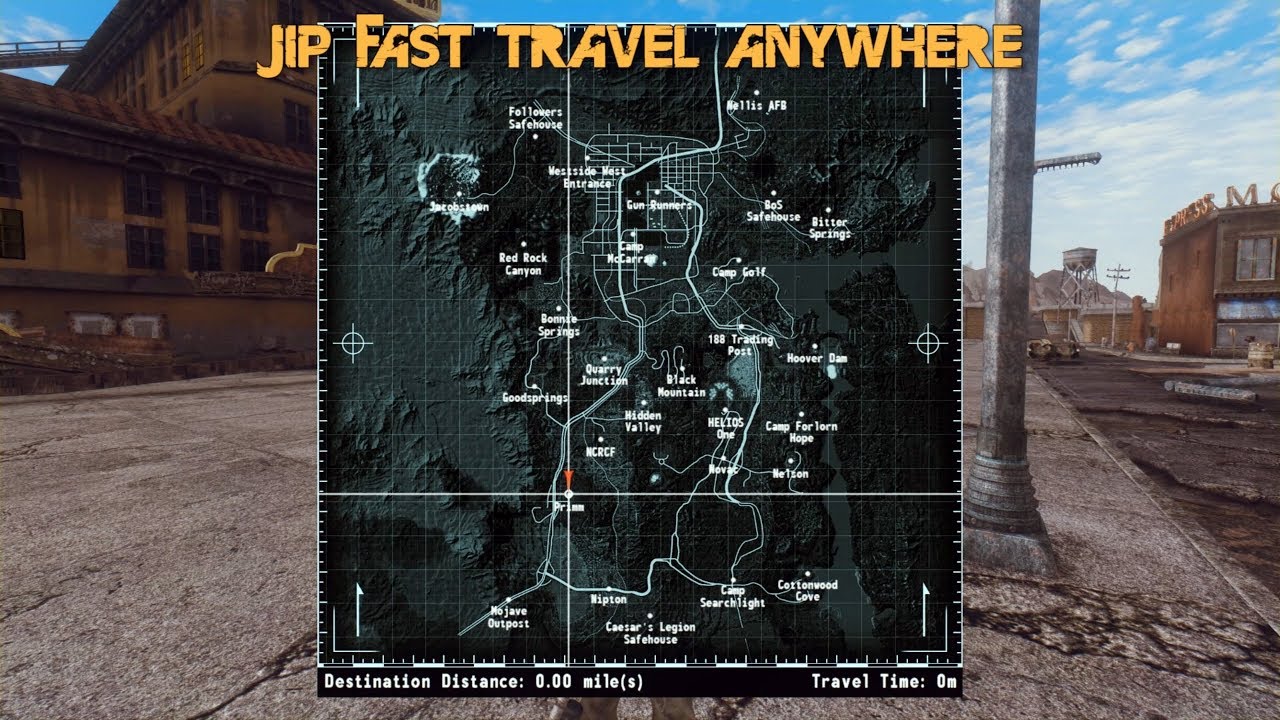 fallout nv fast travel mod