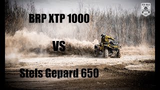 BRP XTP 1000 и Stels Gepard 650 на песчанной косе