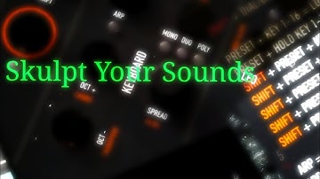 Modal SKULPT Synthesizer and Canon SX540hs Camera sound demo