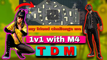 My friend challenge me 1v1 in tdm|bgmi big bot