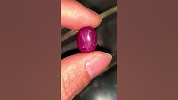 Ruby sao yên bái đỏ huyết sao cách nhung đỏ mặt mịn không cam phèn nặng 13,35 ct giá yêu thương