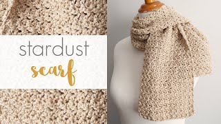 How To Crochet The Stardust Scarf