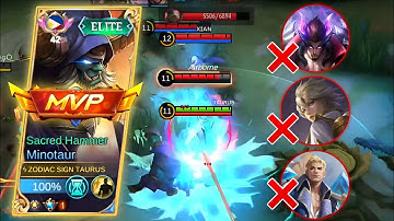 THESE META HEROES ARE EKIS (X) TO ME | MINOTAUR BEST BUILD 2023