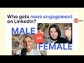 Female VS Male Profiles: Who gets more engagement on LinkedIn? | SALES MYTHBUSTERS
