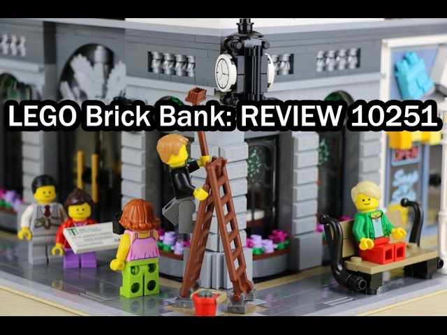 røgelse Vandt Baglæns LEGO Creator Expert Brick Bank - FULL REVIEW 10251 - YouTube