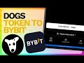 How to WITHDRAW DOGS Token to Bybit &amp; Binance