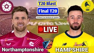 Northamptonshire Vs Hampshire T20 Live Score | Live Score Analysis & Commentary | T20 Blast Cricket screenshot 4