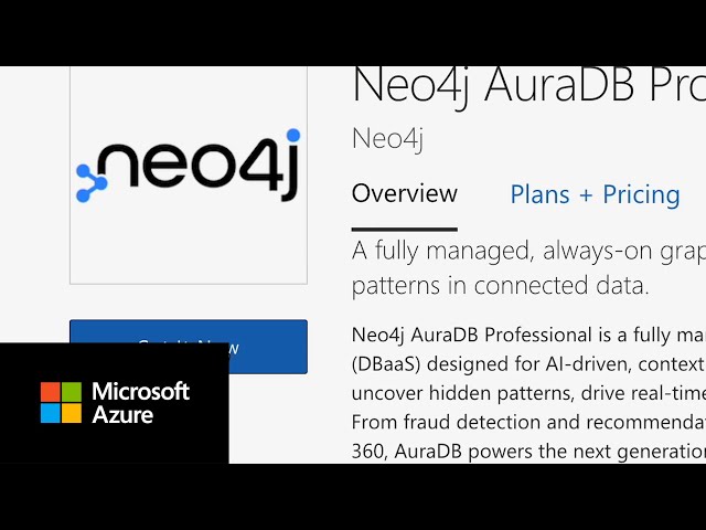 Neo4j expanded reach 6X through the Microsoft marketplace - YouTube
