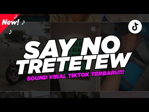 DJ Say No X Tretetew || Sound Viral Tiktok Terbaru!!! ( Nabih Fvnky Ft. Jae Remix ) 