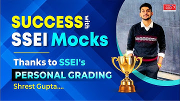 Shrest Gupta’s Game-Changing CFA Level 3 Mock Test Personal Grading Strategy | SSEI Success Story