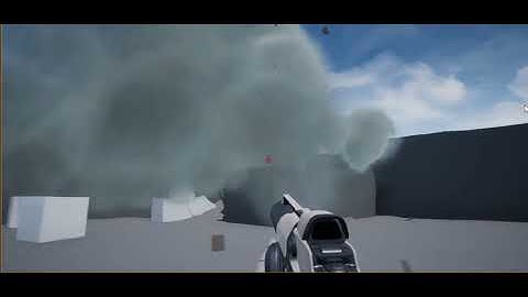 Unreal 4 Destruction Mesh Test Using APEX PhysX and Houdini Part 2(2017)