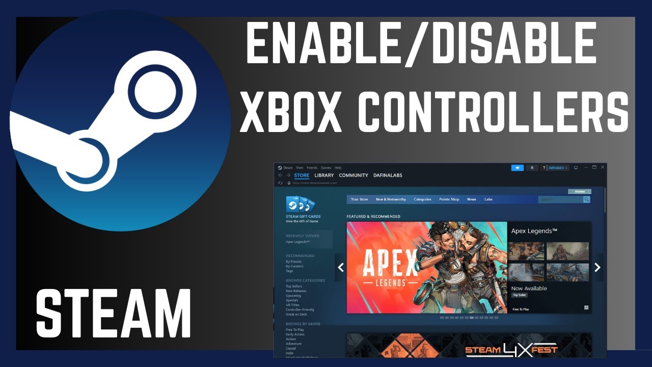 How To Enable Steam Input For Xbox Controllers - YouTube