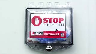 Stop The Bleed - iThrive bleeding control kit (wall mounted)
