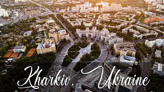 Центр Харькова 2020 | Kharkiv Drone Footage | 4K Mavic Air 2