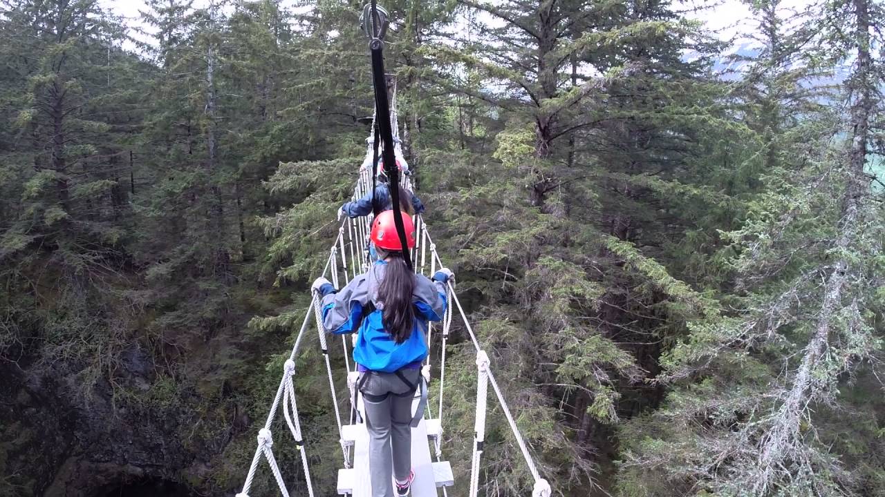 Suspension Bridge Juneau, Alaska YouTube