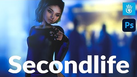 Secondlife - short workflow in photoshop