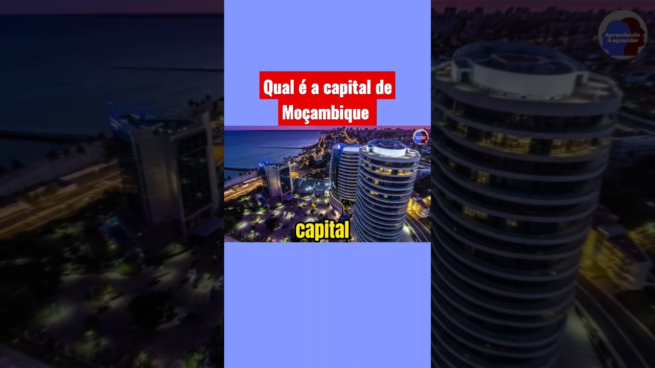 Capital de Moçambique. #shorts