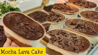 Mocha Lava Cake Recipe | Mocha Moist Cake| Easy Mocha Cake | trending Lava Cake |Bake N Roll