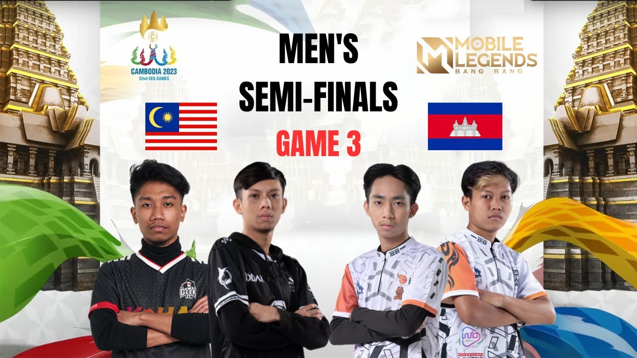 Game 3 - Malaysia Vs Cambodia | 32nd SEA Games 2023 | Men's MLBB - Semi-Finals - Highlight