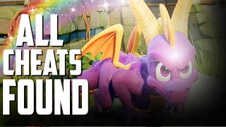 Spyro Reignited Trilogy | ALL CHEAT CODES - COLORFUL SPYRO AND MORE