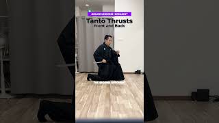 Flipping the Mini Katana #tantō #onlinelessons