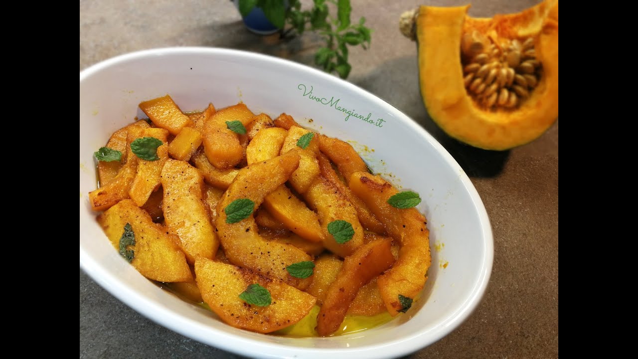 Zucca in agrodolce alla siciliana