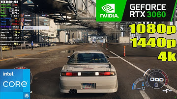 RTX 3060 12GB + i5 13600K | Need for Speed Unbound - 1080p, 1440p, 4k