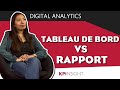 Tableau de bord vs rapport  quelles diffrences   digital analytics