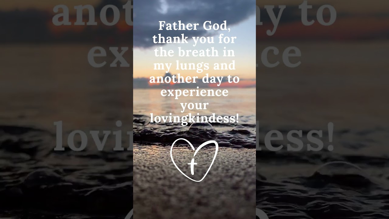 Father God, thank you!