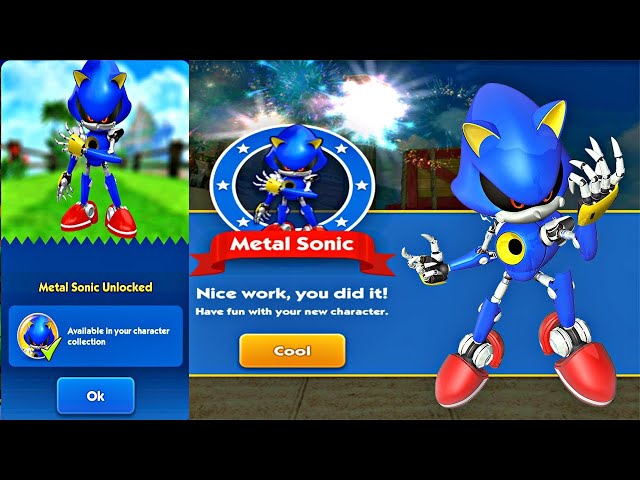 Sonic Dash • Metal Sonic Ceifeiro e Lobisobic - Gameplay Android! 